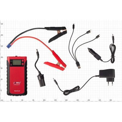 Пуско-зарядное устройство CARKU E-Power-43, 15000mA, 5V/12V, 250A,500A